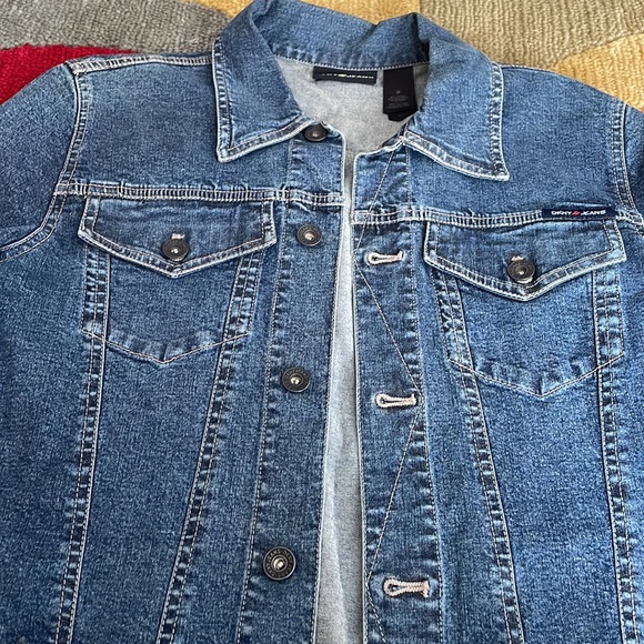 Women’s DKNY Jeans Denim Jacket, Size M - Picture 3 of 5